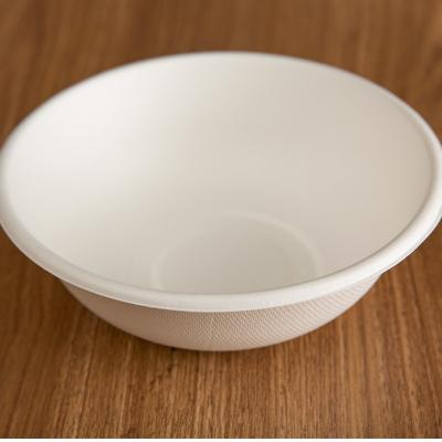 China 500ml Disposable Compostable Bagasse Bowls Bowl With Lid Biodegradable for sale