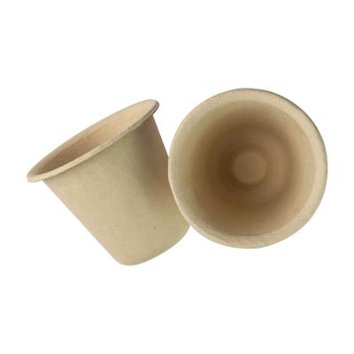 China Disposable Biodegradable Takeaway Cups , Bagasse Compostable Water Cups Fiber Pulp for sale