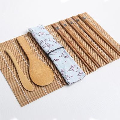 China Kitchen Tool Sushi Rolling Mats ,  DIY Bamboo Sushi Kit Set For Beginner for sale
