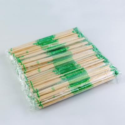 China Redondo descartável dos hashis de bambu 100% naturais feitos sob encomenda dado forma à venda