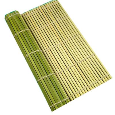 China Natural Bamboo Sushi Roller Sushi Making Tool 24cm*24cm 27cm*27cm for sale