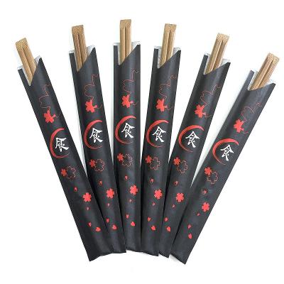 China Natural Carbonised Personalized Tensoge Bamboo Chopsticks Disposable for sale