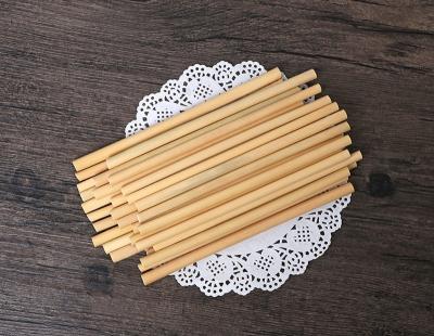 China Reusable Eco Friendly Bamboo Drinking Straw Zero Waste Bamboo Straws for sale