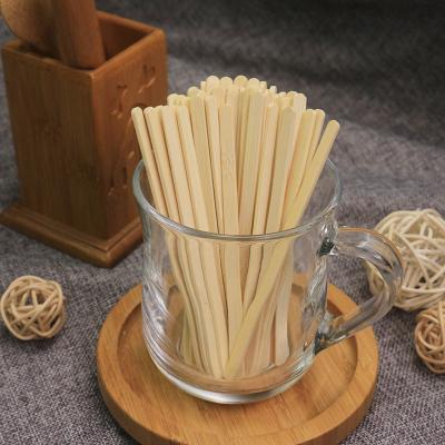 China Biodegradable Bamboo Coffee Sticks Honey Stir Bamboo Tea Stirrer Sticks for sale