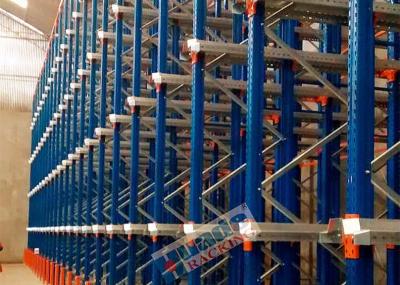 China Conventional Drive In Racking , Homogeneous Products Drive Through Pallet Racking for sale