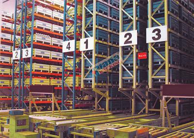 China 4500 mm Overall Length Automated Storage Retrieval System For High Bay Warehouses for sale