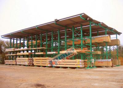 China 3000 Kg Per Arm Cantilever Storage Racks , Warehouse Cantilever Rack Shelf for sale