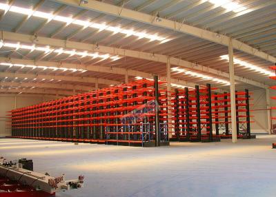 China Q235B Steel Cantilever Storage Racks , Selectivity Heavy Duty Cantilever Racking for sale