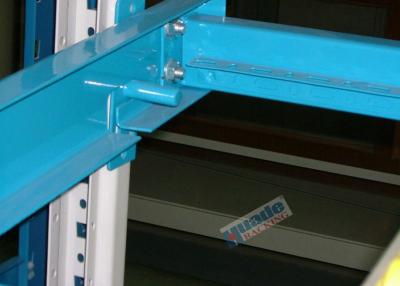 China Plastic Rollers Carton Flow Rack / Dynamic Gravity Flow Racking For Shoe Makers for sale