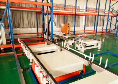 China ISO Automatic Storage System Pallet Chain Conveyor 1500Kg Max Load Capacity for sale