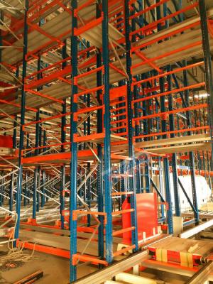 China 1 Meter / S Automated Storage System Storage Lift With T90 Dedicated Guide Rail for sale