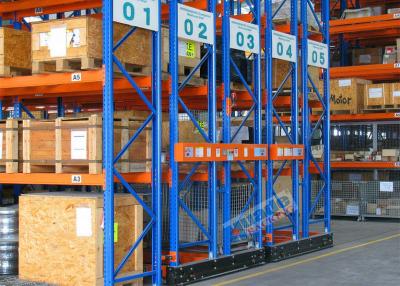 China Mobilized Automated Industrial Pallet Racking Weight Capacity 32000 Kg For Warehouse for sale