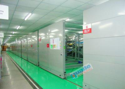 China Mobile Storage Racks / Mobile Pallet Racking For Logistics Distribution Centers for sale