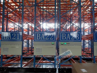 China Cold Chains Q235B Steel Storage Racks Spacing Saving Pallet Racking Shelves for sale