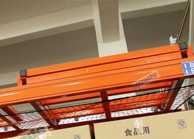 China As cremalheiras personalizadas do armazenamento do armazém empurram para trás o tormento da pálete resistente à venda