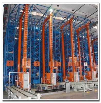 China High Density Warehouse Automated Racking Systems Asrs Automatic Storage Retrieval for sale