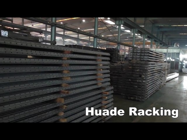 Galvanized Racking Uprights Anti Rust Corrosion Resistant