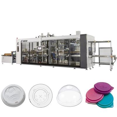 China BOPS BOPP Square Box Cup Lid Making Machine Restaurant Plastic Portion Cups for sale