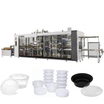 China Automatic Full Servo Plastic Bowl Making Machine For Beverage Factory 12T for sale