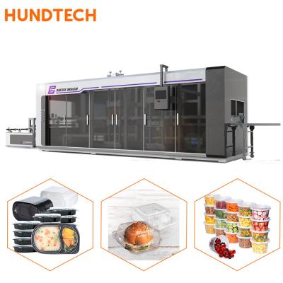 China BOPS Bopp Food Packing Container Making Machine For Beverage Shops for sale