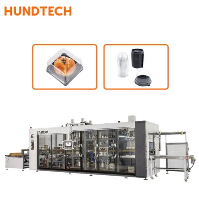 China Lightweight Beverage Pressure Thermoforming Machine PET Forming for sale