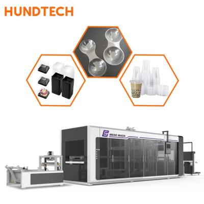 China BOPS Hips Pressure Thermoforming Machine Vacuum Mould Machine for sale