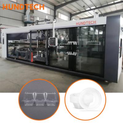 China Blister Packaging Industrial Thermoforming Machine 198KW PVC APET for sale