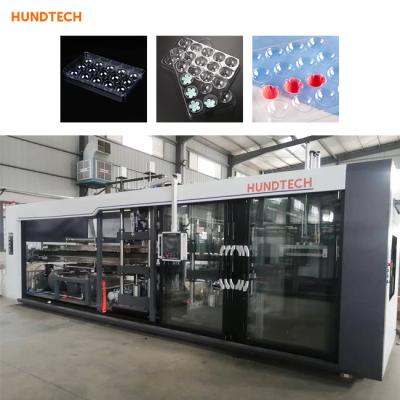 China PET PVC Vacuum Thermoforming Machine Plastic Making Max 25Cycles/Min for sale