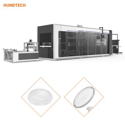 China 35 Shot/Min PET Cup Lid Forming Machine Vacuum Thermoforming for sale