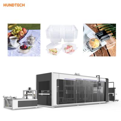 China 12m PS Cake Box Making Machine Biodegradation Video Inspection for sale
