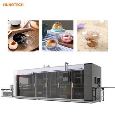 China Automatic disposable box making machine biodegradable thermoforming machine for sale