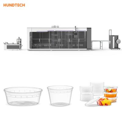 China Higher Stroke Bigger Area Pressure Thermoforming Machine For Restaurant for sale