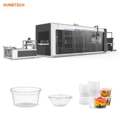 China 600mm Condiments Plastic Bowl Making Machine Rapid Changing Mould Vacuum Forming for sale