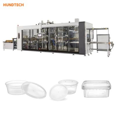 China Multiservo Fast Food Plastic Bowl Making Machine Thermoforming 0.8MPa for sale