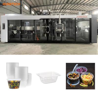 China 120mm Depth Plastic Bowl Making Machine Vacuum Forming Packaging 720mm Length for sale