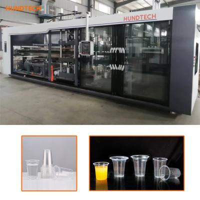 China Water K Cup Multistation Disposable Cup Making Machine Vacuum Forming HIPS PS for sale