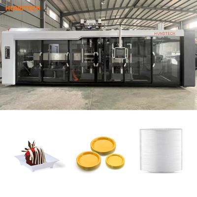 China Disposable Hard Party Plate Thermoforming Machine 25 Cycles / Min 120KW for sale