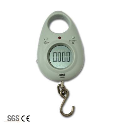 China 20Kgs Max Portable Digital Luggage Scale Stainless Steel Hook ABS Handle  g/kg/oz/lb Professional China's Factory for sale