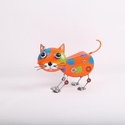 China Customized Metal Animal Garden Ornament Decorative Colorful Series for sale