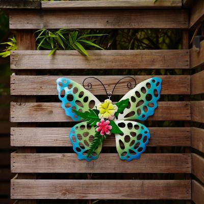 China OEM / ODM Metal Butterfly Garden Decor exquisite Outdoor Metal Butterflies en venta