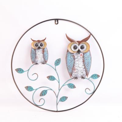 Китай Handmade Home Wall Hanging Decor Round Frame Owl, Flamingo, Bird. продается