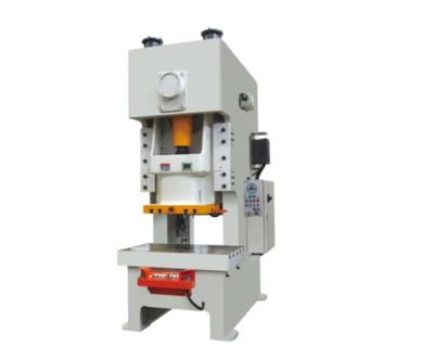 China Máquina mecánica de la prensa de la tabla fija del marco el C con el embrague seco y sobrecargar hidráulico en venta