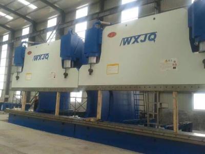 China 1200 Ton CNC Press Brake Bending Light Pole With 14 Meters Electro Hydraulic Servo System for sale