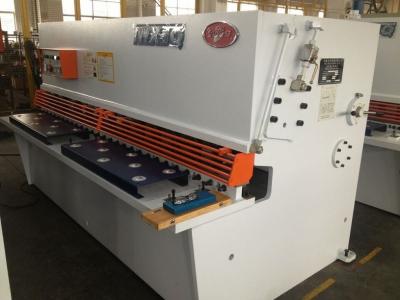 China De Hydraulische Scherende Machine van het ijzerblad met Hoge Precisie Q235 of het Vloeistaal van Q345 Te koop