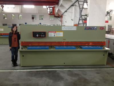 China Máquina de corte hidráulica do cortador da placa de aço com o certificado do CE e do ISO à venda