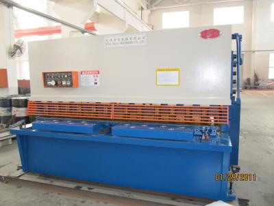 China Stated CNC Hydraulic Shearing Machine Swing Beam Type Sheet Metal Cutter for sale