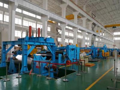 China Heavy Duty Stainless Steel Coil Cut To Length Machine Electric Control System for sale