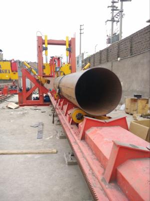 China 2 - 14 metros de soldadora automática para el tubo de gran tamaño del acero/del hierro en venta