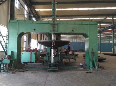 China Boiler Pressure Vessel Steel Tank Making Machines CNC Metal Sheet Spining Machines for sale