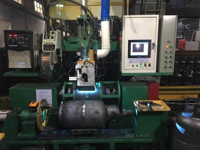China Gas Bottle Welding Cnc Spinning Lathe Machine For Natural Gas Pressure Vessel Making for sale